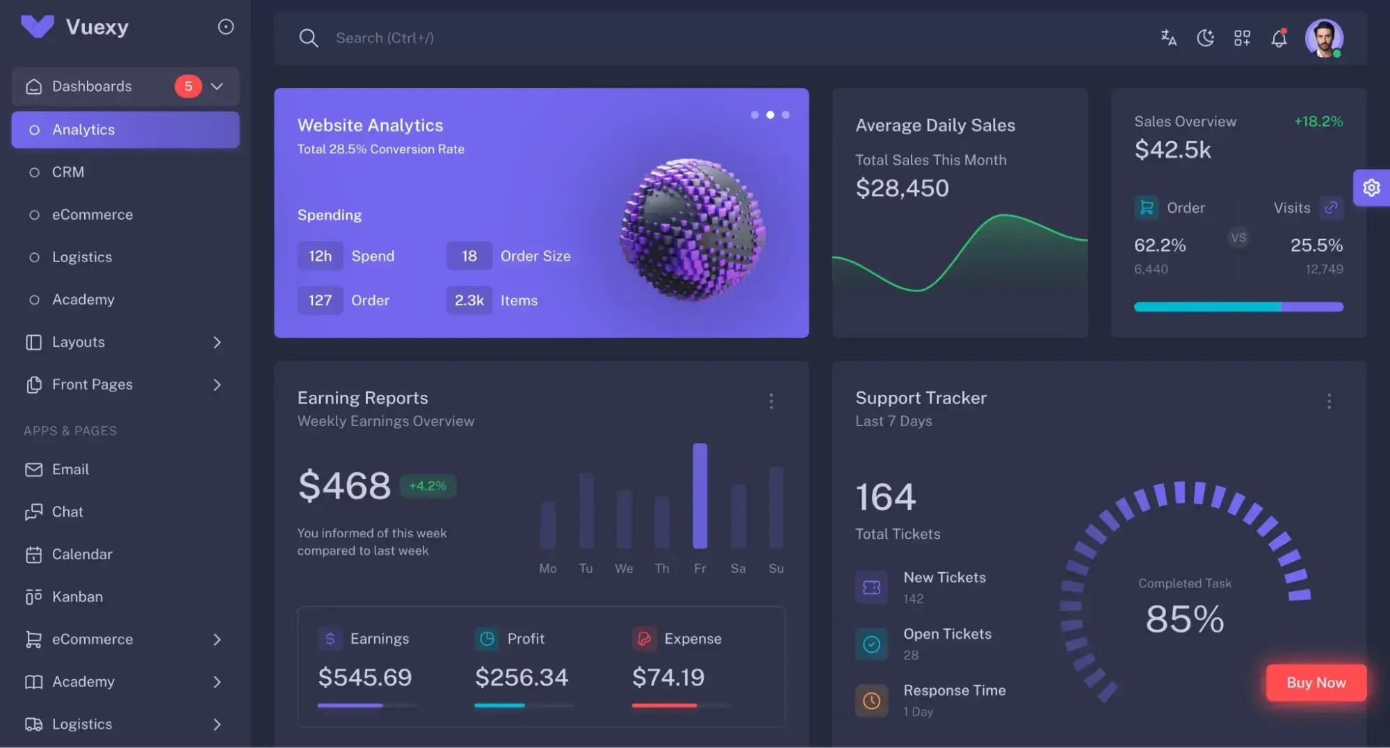 Admin Dashboard